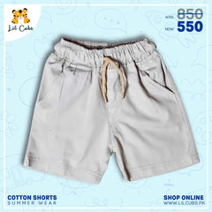 Adventure-Ready Cotton Shorts: Stylish Comfort for Kids On-the-Go