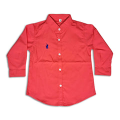 Polo Emblem Embroidered Casual Shirt for Girls