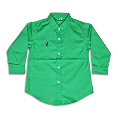 Polo Emblem Embroidered Casual Shirt for Girls