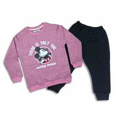 Mickey Mouse Magic: Girls' Tracksuit Delight