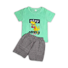 Adorable Toddler Suiting: Perfect for Little Ones! - Dino: Stay Strong