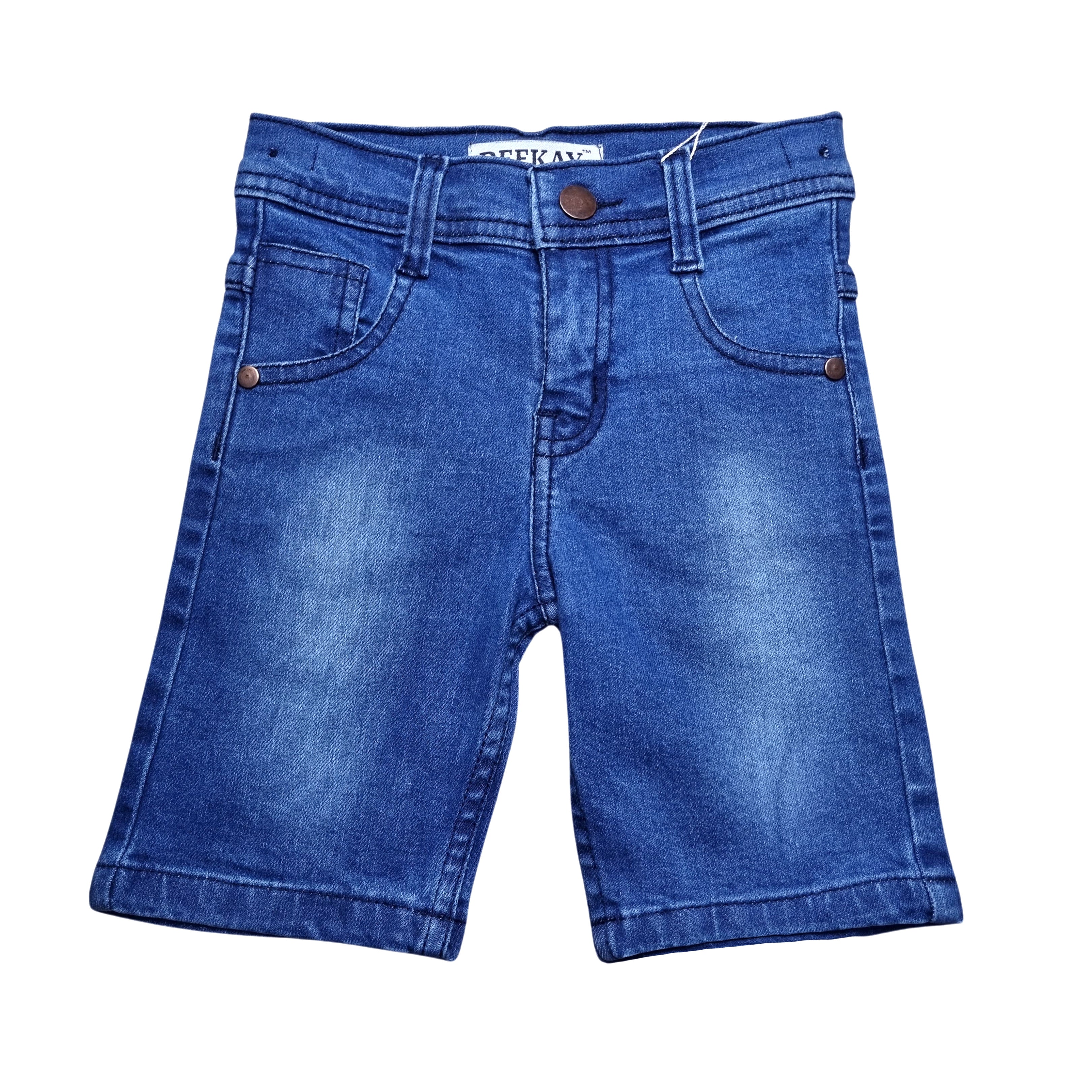 Summer-ready Denim Shorts for Boys