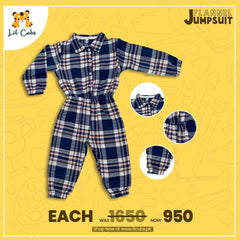 Cozy Plaid Flannel Jumpsuits: Perfect Winter Wardrobe for Girls 1-6 Years