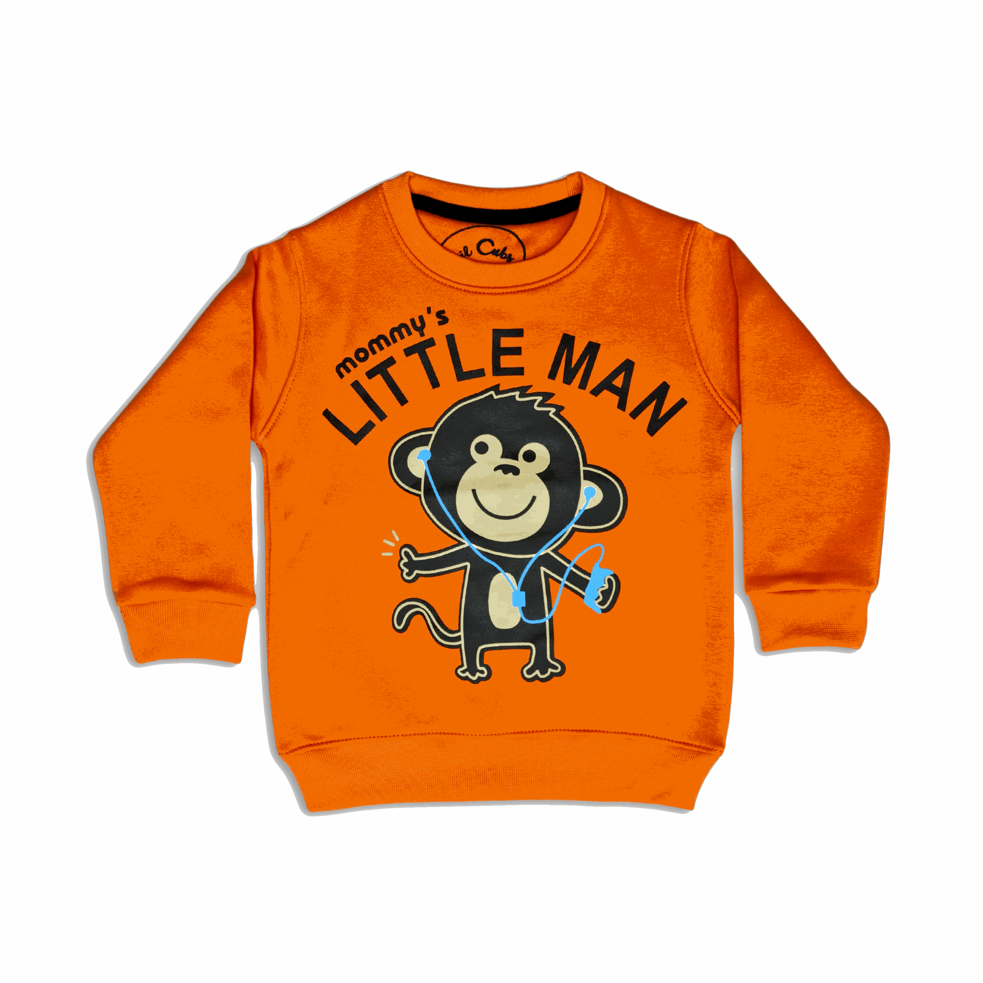 Mommy's Little Man" Fleece Sweatshirt for Boys