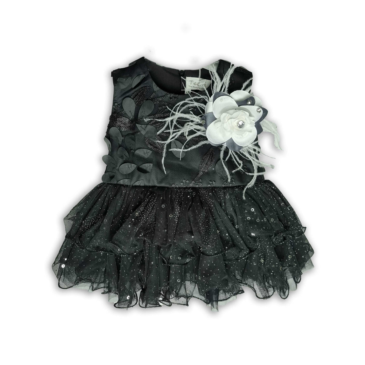 Elegant Black Frock for Girls