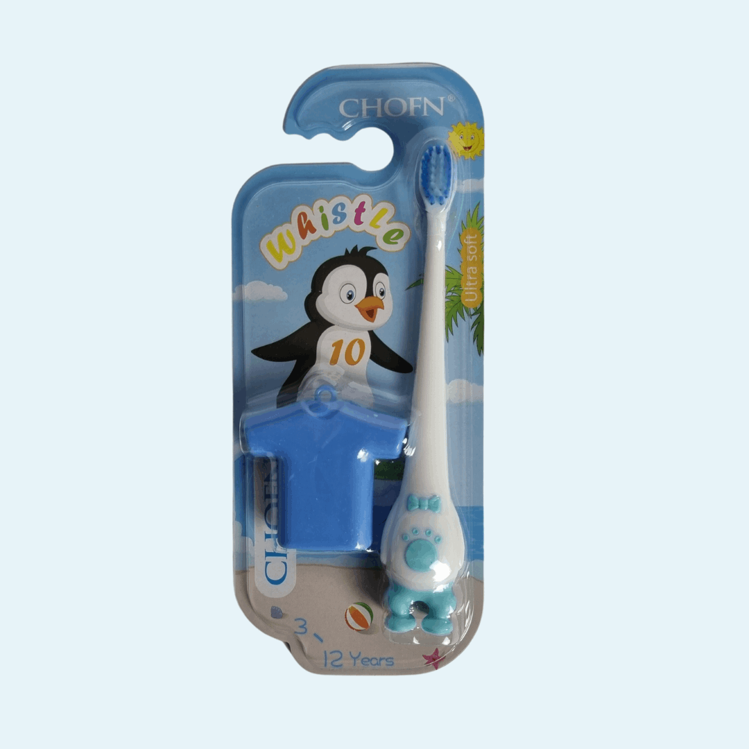 SmileSquad Kids Toothbrush Pack with Toy - Ultra Soft Brushes for Gentle Oral Care