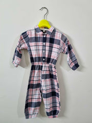 Cozy Plaid Flannel Jumpsuits: Perfect Winter Wardrobe for Girls 1-6 Years