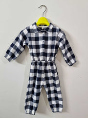 Cozy Plaid Flannel Jumpsuits: Perfect Winter Wardrobe for Girls 1-6 Years