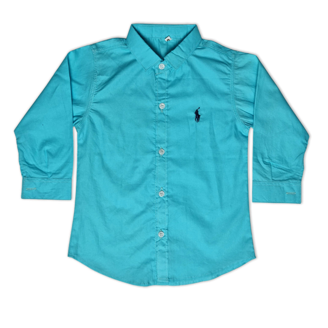 Premium Cotton Dress Shirts for Kids - A Rainbow of Elegance